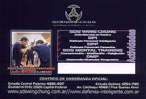 Aviso de SDS Wing Chun